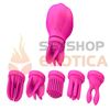 Vibrador con accesorios estimulantes